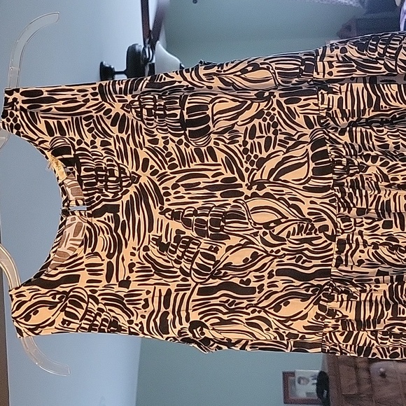 Tyler Boe size Small "Rachel" Blue White Print Maxi Sundress NWT - Picture 3 of 11